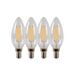 Bulb C35 Filament Dimmable E14 4x4W 360LM 2700K