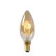 Lamp LED C35 E14  3W 115M 2200K Dimmable Amber