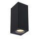 ZARO Wall spotlight Outside  2xgu  Black