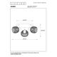 MAREN Ceiling spotlight 3x E14 Gold / Black