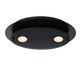 OKNO Ceiling Light Oval Black