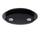 OKNO Ceiling Light Oval Black