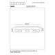 OKNO Ceiling Light Rectangle Black