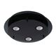 OKNO Ceiling Light Round Black