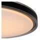 SILAS Ceiling Light  Black/Smoke