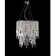 Хрустальная подвесная люстра Lumina Deco Zucchero LDP 2159-350 CHR
