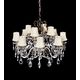 Хрустальная подвесная люстра Lumina Deco Bianca LDP 66251-12