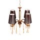 Хрустальная подвесная люстра Lumina Deco Alessia LDP 1726-4 MD