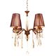 Хрустальная подвесная люстра Lumina Deco Alessia LDP 1726-4 MD