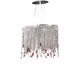 Хрустальная подвесная люстра Lumina Deco Aldonea LDP 7051-4 CHR