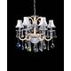 Хрустальная подвесная люстра Lumina Deco Denica LDP 66249-6 WT