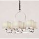 Хрустальная подвесная люстра Lumina Deco Liniano LDP 17100-6 CHR