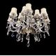 Хрустальная подвесная люстра Lumina Deco Bianca LDP 66251-12