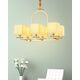 Хрустальная подвесная люстра Lumina Deco Liniano LDP 17100-6 GD