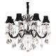 Хрустальная подвесная люстра Lumina Deco Denica LDP 66249-8 BK