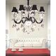 Хрустальная подвесная люстра Lumina Deco Denica LDP 66249-8 BK
