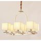 Хрустальная подвесная люстра Lumina Deco Liniano LDP 17100-6 GD