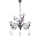 Хрустальная подвесная люстра Lumina Deco Arterro LDP 8136-9