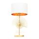 Настольная лампа Lumina Deco Fonti LDT 5534 GD+WT