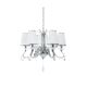 Хрустальная подвесная люстра Lumina Deco Finezzia LDP 9267-6 CHR