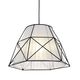 Подвесной светильник Lumina Deco Boneti LDP 8002 BK+WT