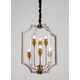 Подвесная люстра Lumina Deco Modesco LDP 8014-3+3 BK+AK