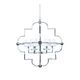 Подвесная люстра Lumina Deco Baltimore LDP 8020-6 CHR+WT