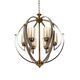 Подвесная люстра Lumina Deco Bergen LDP 1232-6 SN+MD