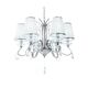 Хрустальная подвесная люстра Lumina Deco Finezzia LDP 9267-6 CHR