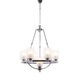 Подвесная люстра Lumina Deco Santini LDP 1220-7 CHR+WT