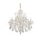 Хрустальная подвесная люстра Lumina Deco Eliza LDP 7028-8+4 WT