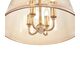 Подвесной светильник Lumina Deco Helmetti LDP 6821-4 GD