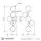 Бра Lumina Deco Marsiada LDW 6033-5 F.GD