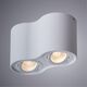 Точечный накладной светильник  FALCON GU10 * 2 50Вт IP 20  ARTE LAMP