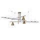 ((СВЕТИЛЬНИК ПОТОЛОЧНЫЙ JACOB E27 * 9 40Вт IP 20 <> ARTE LAMP