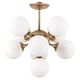 ((СВЕТИЛЬНИК ПОТОЛОЧНЫЙ FOBOS E14 * 9 60Вт IP 20  ARTE LAMP