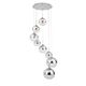 ((СВЕТИЛЬНИК ПОДВЕСНОЙ WAVE E27 * 8 40Вт IP 20  ARTE LAMP
