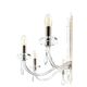 AURELIO SP8 GOLD+CHROME/TRANSPARENT