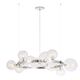 ((Люстра AGATA SP15 V2 CHROME/TRANSPARENTE