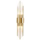 ATENTO AP2 BRASS/TRANSPARENTE Бра