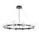 ((Люстра BOSQUE SP12 BLACK/TRANSPARENT