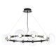 ((Люстра BOSQUE SP12 BLACK/TRANSPARENT