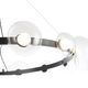 ((Люстра BOSQUE SP12 BLACK/TRANSPARENT