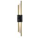 CARTA AP6W LED BLACK/BRASS Бра