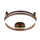 ((Светильник потолочный FERNANDO PL48W LED COFFEE/BLACK