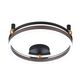 ((Светильник потолочный FERNANDO PL48W LED COFFEE/BLACK