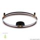 ((Светильник потолочный FERNANDO PL72W LED COFFEE/BLACK
