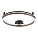 ((Светильник потолочный FERNANDO PL72W LED COFFEE/BLACK
