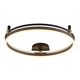 ((Светильник потолочный FERNANDO PL72W LED COFFEE/BLACK