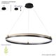 ((Люстра FERNANDO SP88W LED BLACK/GOLD